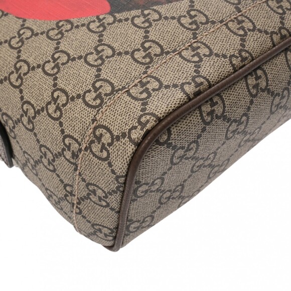 Gucci GG Supreme Mystic Cat Backpack Greige Canvas Daypack - Picture 4 of 9